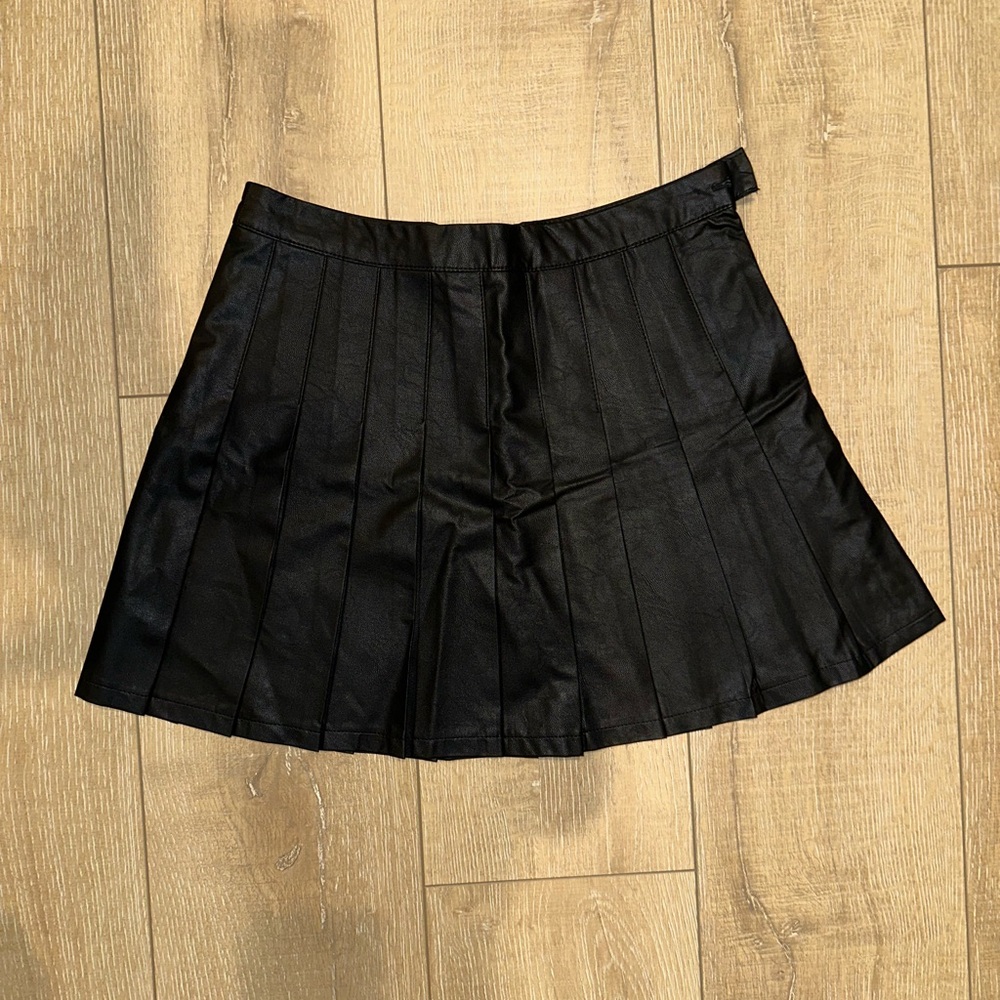 Aeropostale Faux Leather Skirt